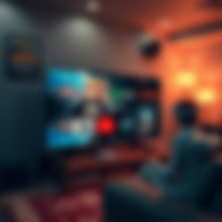 Streaming Platforms for Anime An illustration depicting various streaming platforms available for watching anime