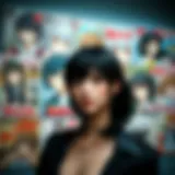 A collage of various adult manga covers showcasing diverse artistic styles