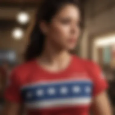 Cultural Significance of the America Chavez Shirt Infographic illustrating the cultural significance of America Chavez and her shirt.