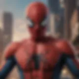 Cover art of Spider-Man Comic Issue One featuring the iconic Spider-Man pose