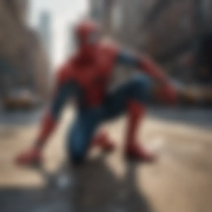 Illustration showcasing the creative team of Spider-Man’s inaugural issue