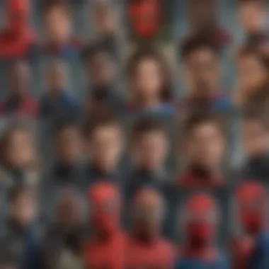Key Characters from Spider-Man's First Issue Collage of key characters introduced in Spider-Man Comic Issue One