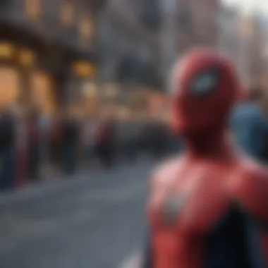 Excited fans awaiting new Spiderman