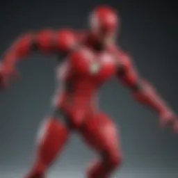 Articulated McFarland action figure showcasing dynamic pose