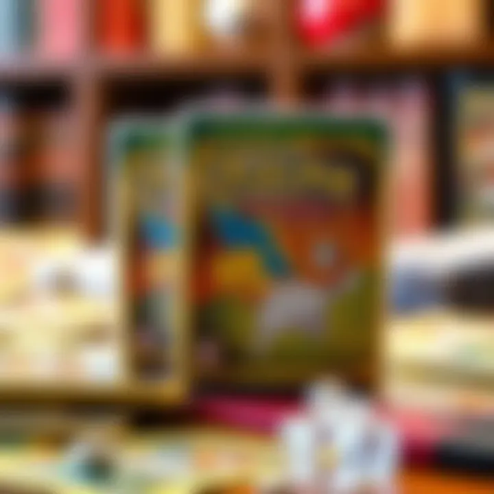 Rare Pokémon cards displayed elegantly