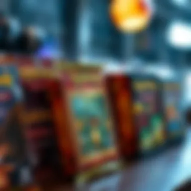 Showcasing a variety of Pokémon card packs