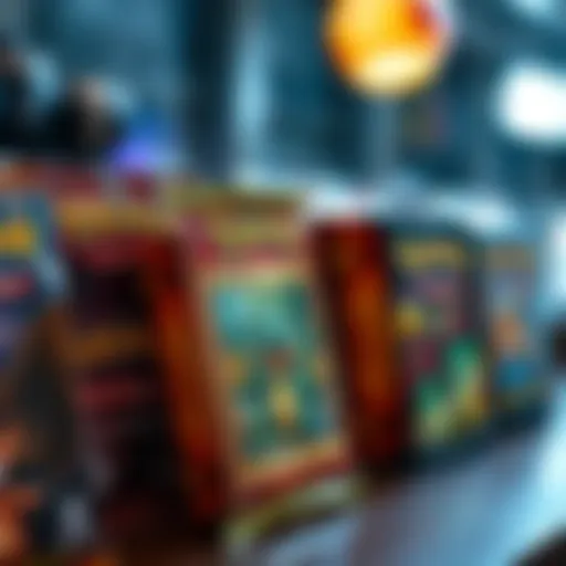 Diverse Pokémon Card Packs Showcasing a variety of Pokémon card packs