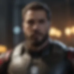 Avengers character on Amazon Prime