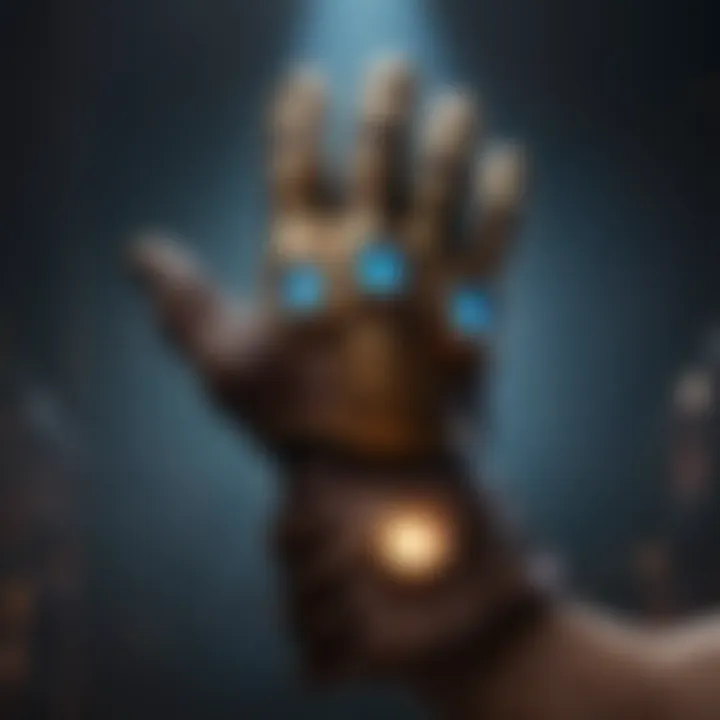 Legendary Gauntlet Glove glowing with power