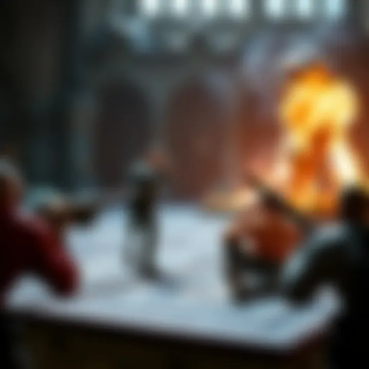 Screenshot showcasing a strategic multiplayer match