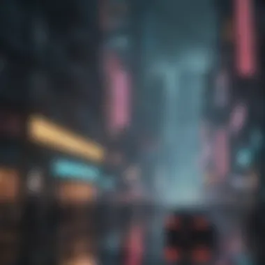 Stunning Cyberpunk Cityscape in Blade Runner Anime Adaptation Blade Runner Anime Cyberpunk Cityscape