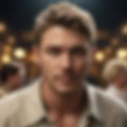 Chad Michael Murray in a cameo scene