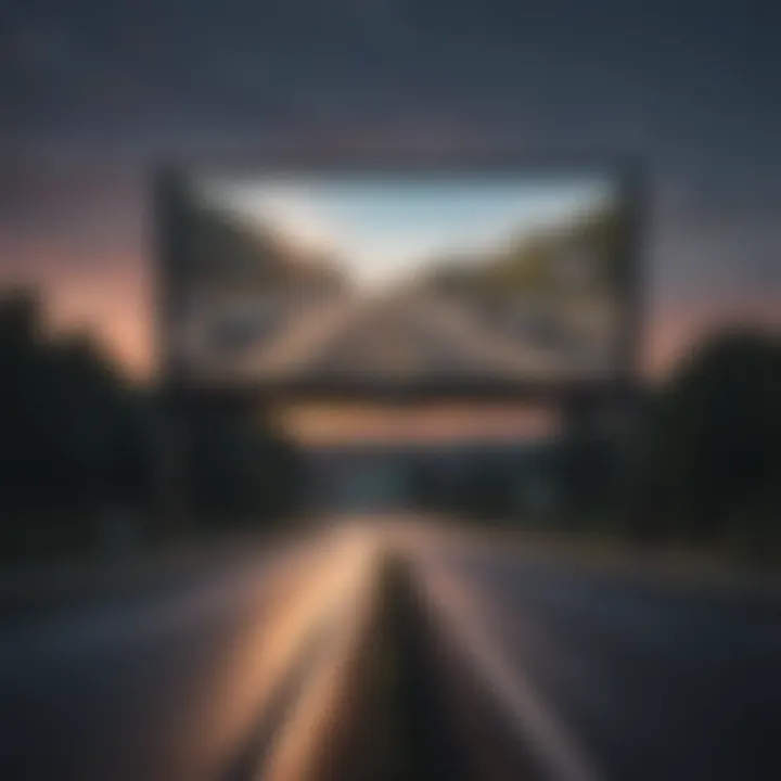 Captivating Visuals Engaging Highway Audience