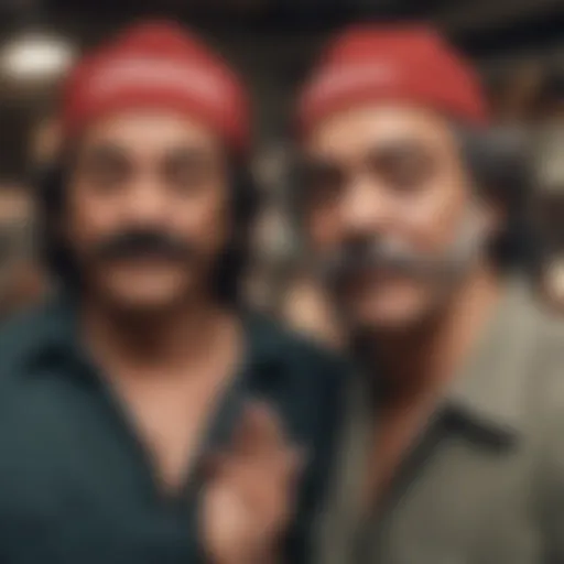 Cheech and Chong's iconic comedy duo