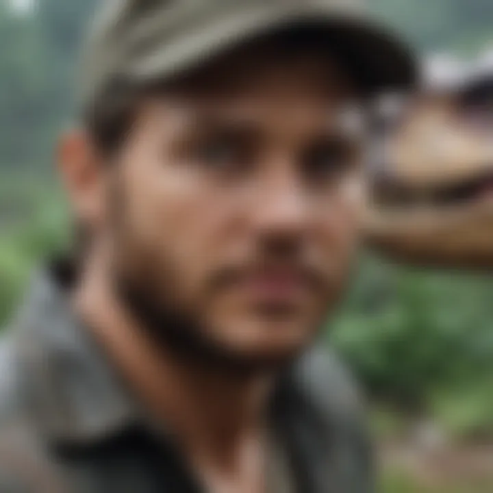 Evolution of Character Dynamics in Jurassic Park Series