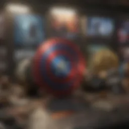 A timeline showcasing Marvel film releases