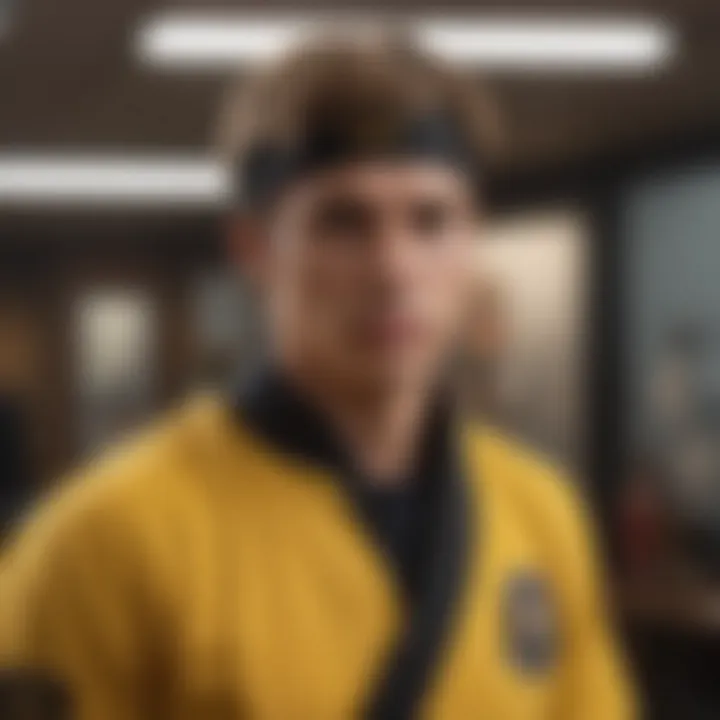 Cobra Kai uniform in popular culture references