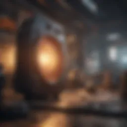 An engaging game showcase layout