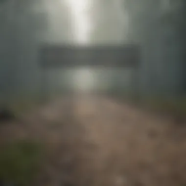 Creepy fog surrounding a Netflix loading bar