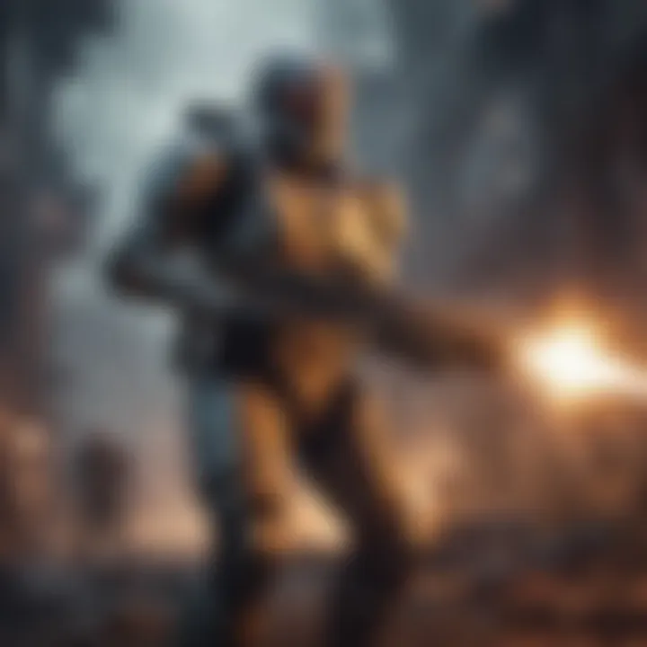 Illustration showcasing Arc subclass in Destiny 2
