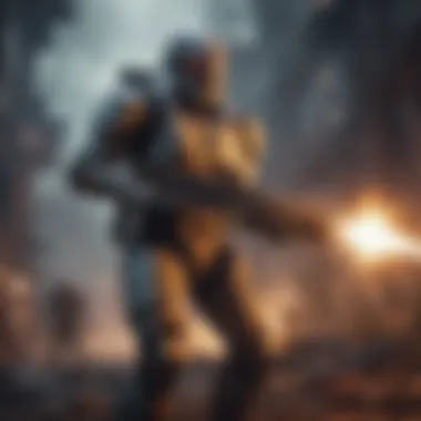 Unleashing the Power of Arc Subclass Illustration showcasing Arc subclass in Destiny 2