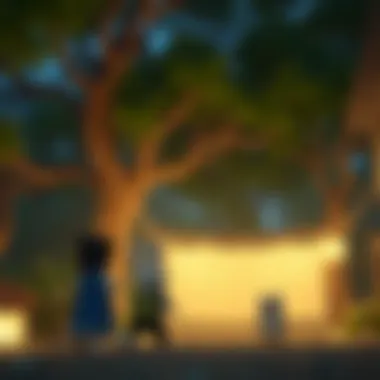 Artistic innovation depicted in a Studio Ghibli animated sequence