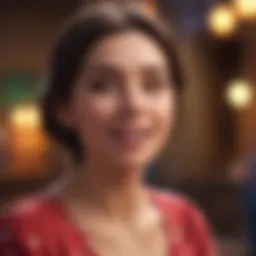 Iconic Disney animation character showcasing vibrant colors and joyful expressions