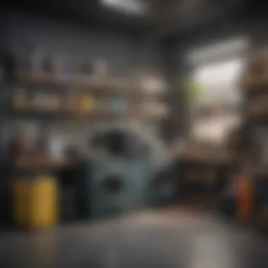 Range of Products Display Illustration depicting the variety of Amazon garage kits available