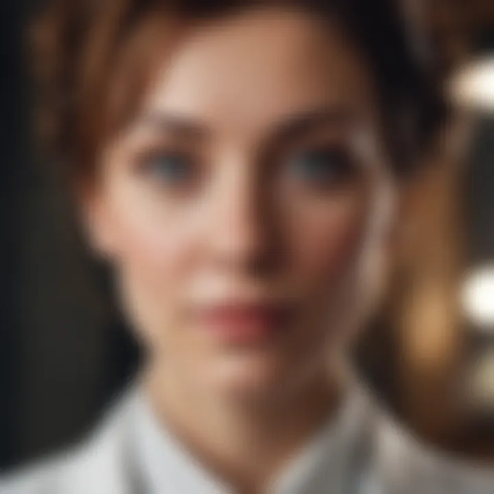Vintage portrait of Doctor Sexye with a cryptic smile