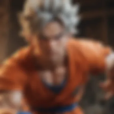 Dynamic Dragon Ball Characters Dragon Ball characters in action