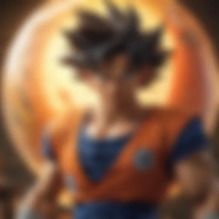 Dragon Ball Characters Showcase Illustration