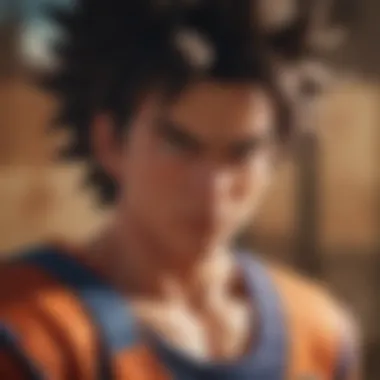 Engaging Narrative in Dragon Ball Kakarot An engaging cutscene that captures the emotional depth and narrative of Dragon Ball Kakarot.