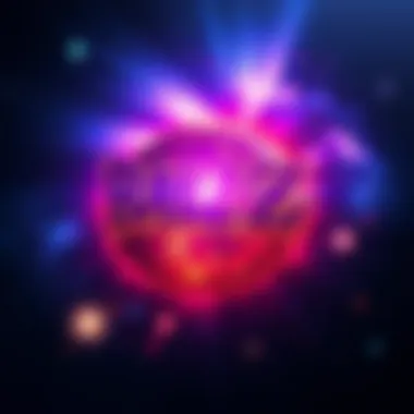 Cosmic Dragon Ball Z Logo The Dragon Ball Z logo with a cosmic background