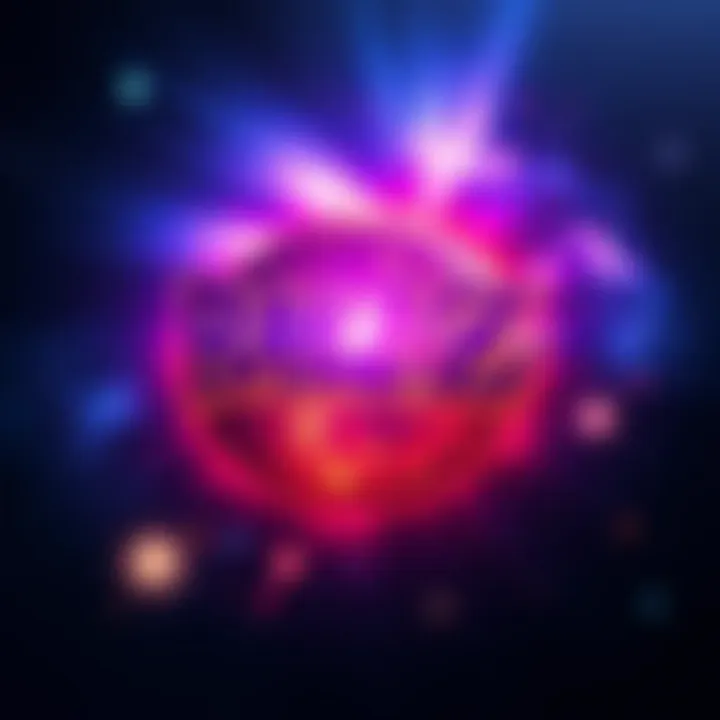 Cosmic Dragon Ball Z Logo The Dragon Ball Z logo with a cosmic background