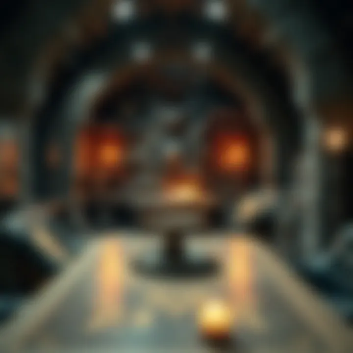 An intricately designed escape room inspired by Dungeons and Dragons themes