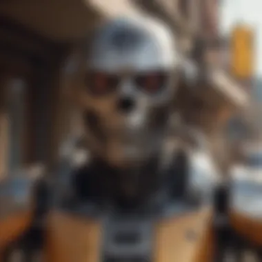 Eccentric Robot Character in Doom Patrol