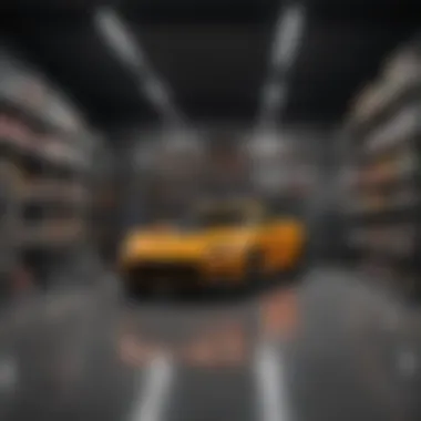 Collection Enhancement Display Creative depiction of a collector showcasing their enhanced garage kit collection