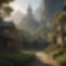 Enigmatic Elven City