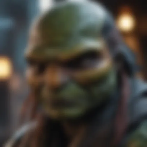 Enigmatic Ninja Turtle Mask