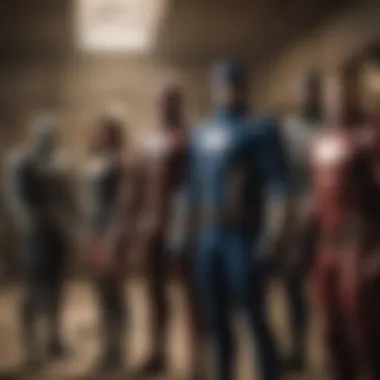 Superhero Group Dynamic Enigmatic Superhero Group Dynamic