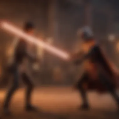 Epic Lightsaber Duel Between Ezra Bridger and the Inquisitor