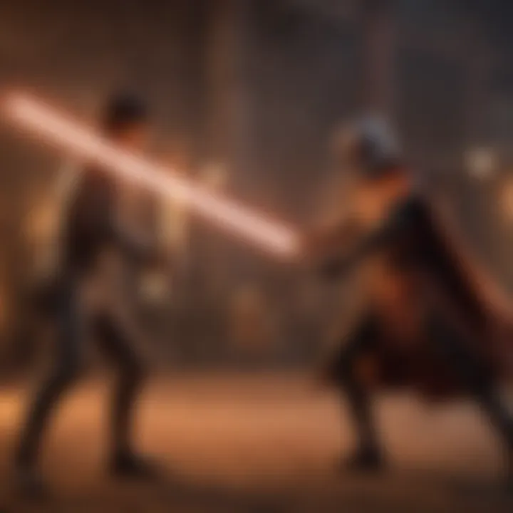 Epic Lightsaber Duel Between Ezra Bridger and the Inquisitor