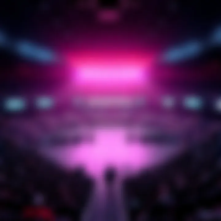 A visual representation of the competitive landscape in streaming services