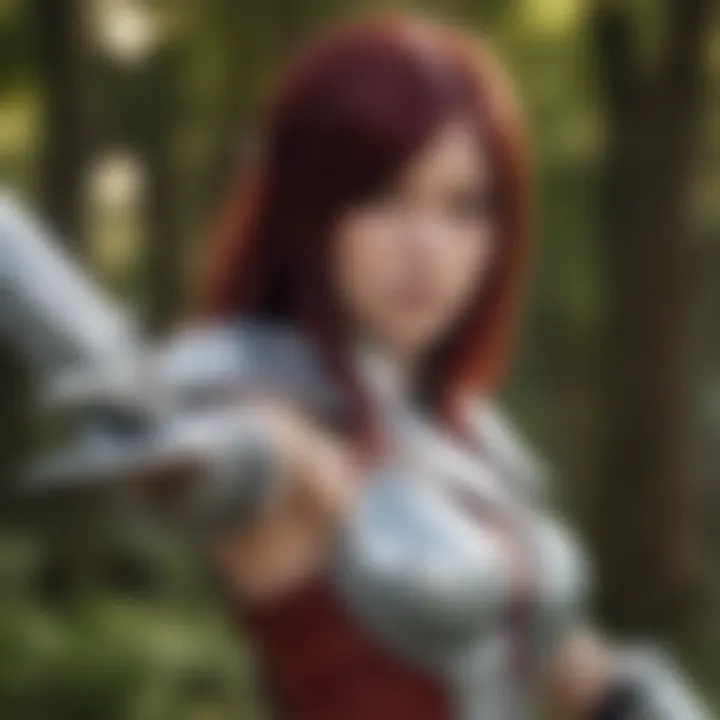 Erza Scarlet Cosplay Sword