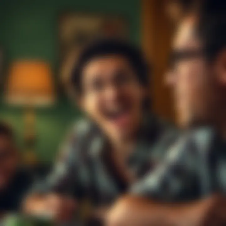 Humor Unleashed on Hulu A vibrant comedic moment capturing the essence of humor in a Hulu show