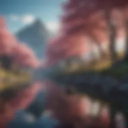 Ethereal Anime Landscape