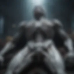 Ethereal depiction of death in anime