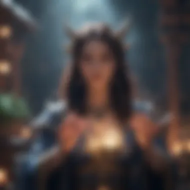 Mystical Sorceress Summoning Magic Ethereal Sorceress
