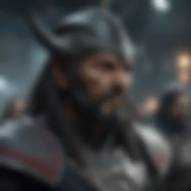 Visual representation of the Klingon Empire highlighting their warrior culture.
