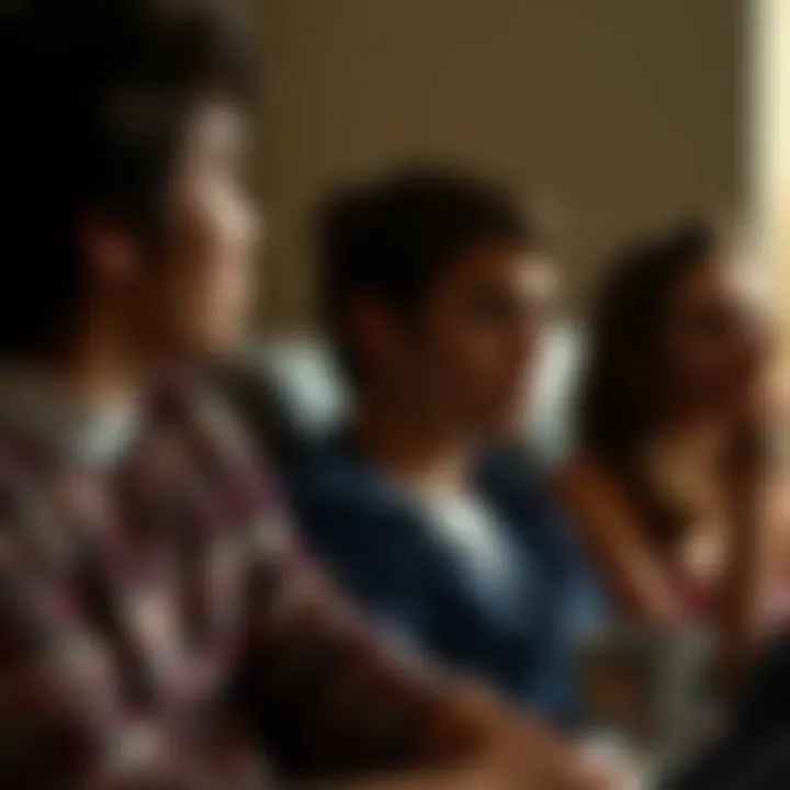 A reflective moment showcasing the characters' emotional connections